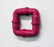 Drain Pipe System (PP) ø 3,2 cm, 14 x 14 x 4 cm